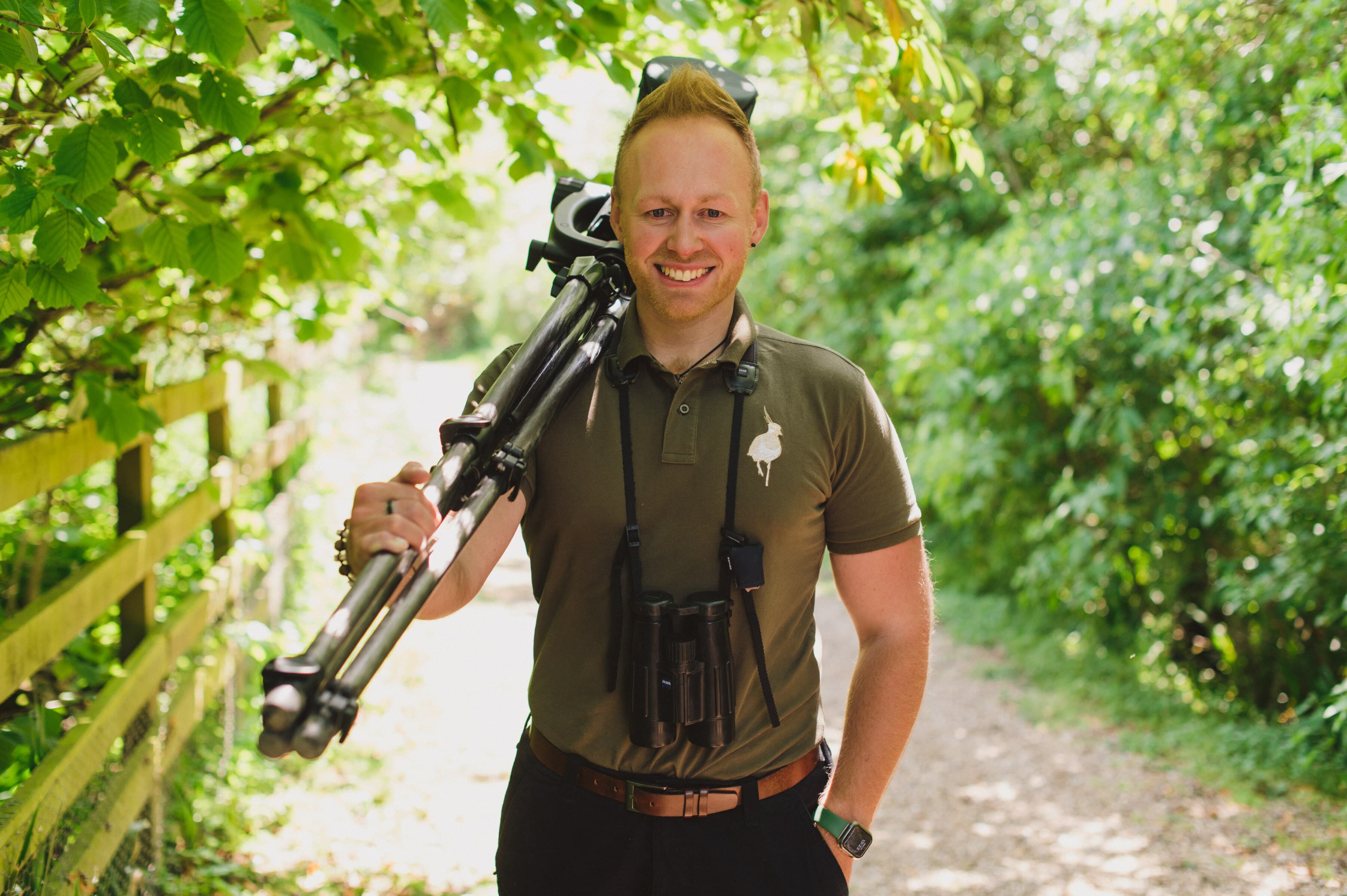 Simon Ginnaw lead nature guide at elmley nature reserve