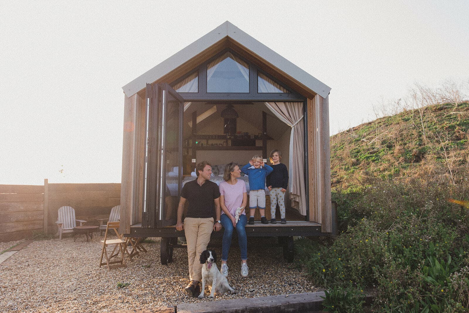 Nature cabin stays in Kent